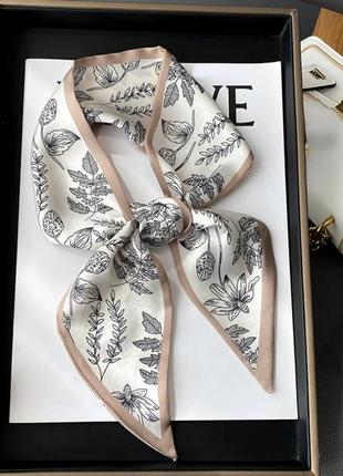 Женский шелковый шарф, шелковая повязка на голову или шею волос сумку, платок женский платок стель loewe