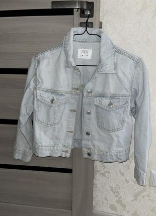 Джинсовка zara