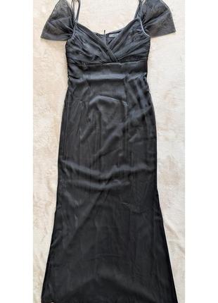 Платье рыбка с фатином