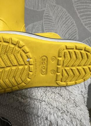 Crocs c12 кроксы сапожки резиновые3 фото