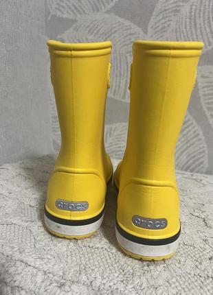 Crocs c12 кроксы сапожки резиновые2 фото