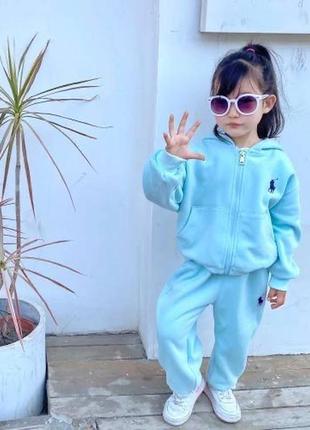 Стильний спортивний костюм для дівчинки хлопчика під бренд polo