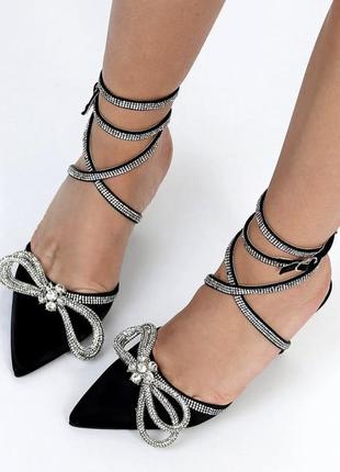 Каблук с бантом