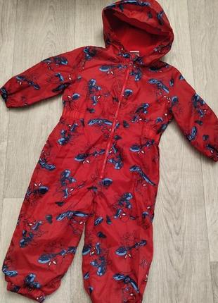 Детский весенний камбинезон человек паук