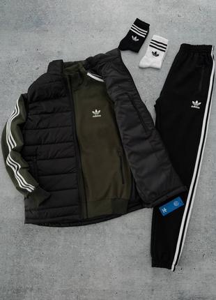 Набір adidas: жилет-кофта-штани-шкарпетки 2 пари