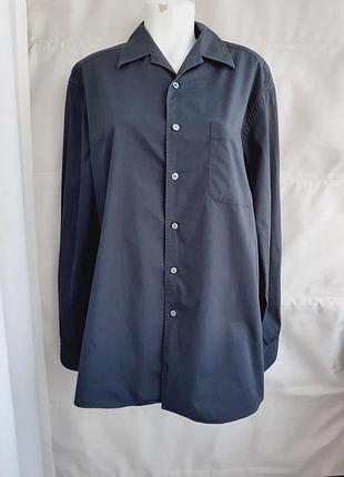 Чорна сорочка від hugo boss розмір xl-xxl
