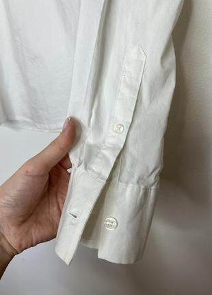 Блузка белая h&amp;m 4