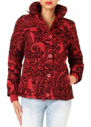 Куртка-пуховик приталего силуету desigual