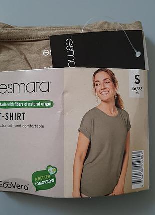 Женская футболка свободного кроя из вискозы esmara германия, s, м, l