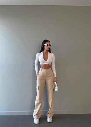 Брюки карго женские, красивые брюки, карго