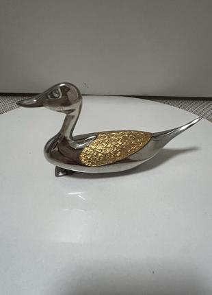 Винтажный степлер rexel bambi lucky duck 1981 года, 24-каратное золото, продукция gerity