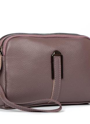 Сумка женская клатч кожа alex rai 88084 purple