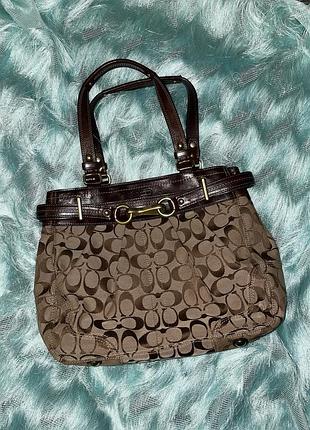 Сумка coach signature