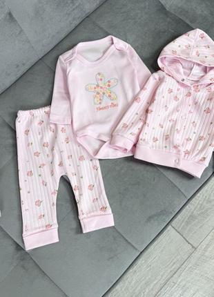 Костюм тройка flowers vibes