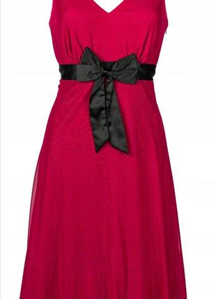 Шифоновое платье midi 38 размера next
