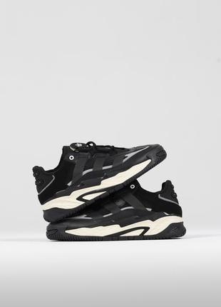 👟 кросівки adidas niteball black cream   / наложка bs👟