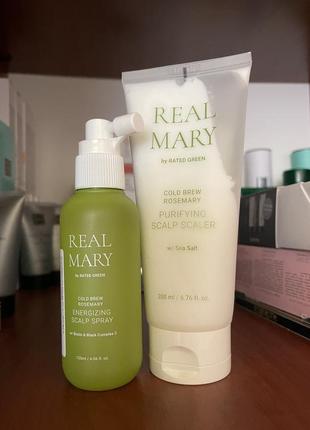 pore green real mary spray спрей маска