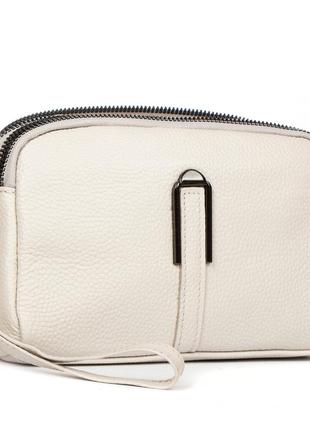 Сумка женская клатч кожа alex rai 88084 white