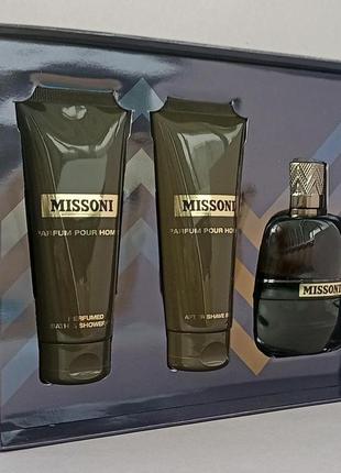 Missoni parfum pour homme подарочный набор для мужчин (оригинал)