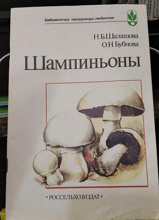 Брошура. шампиньоны. шалашова н.б., бубнова о.н.