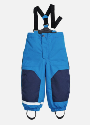 Теплий зимовий напівкомбінезон, штани лижні h&amp;m. 116