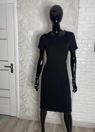 Трикотажное платье миди платья футболка f&amp;f, l