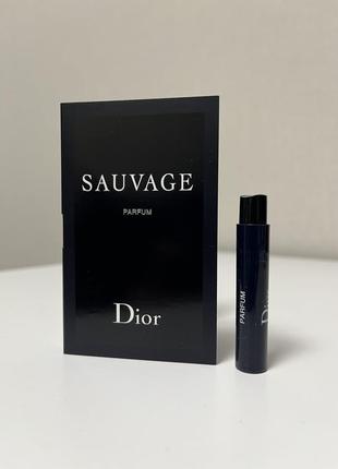 Оригинальный образец парфюма dior savege