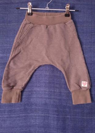 Трикотажные брюки my baby 9-12m/80
