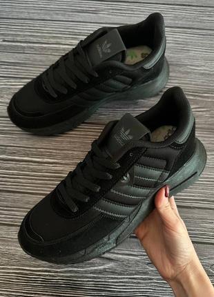 🔥sale! кроссовки adidas retropy f2 total black