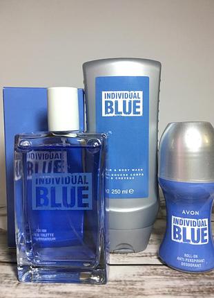 Набір individual blue avon, індівідуал блу ейвон5 фото