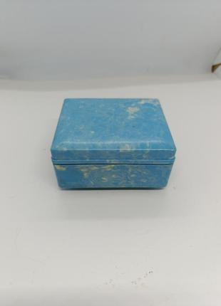 Советская шкатулка сср для украшений бижутерии шкатулка из хрупкого твердого пластика завод пластмасс советская шкатулка для бижутеры вкрашен