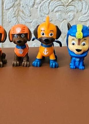 Пластиковые фигурки щенячий патруль 5