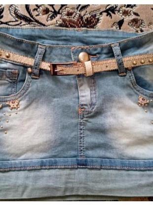 Юбка динсовая 6