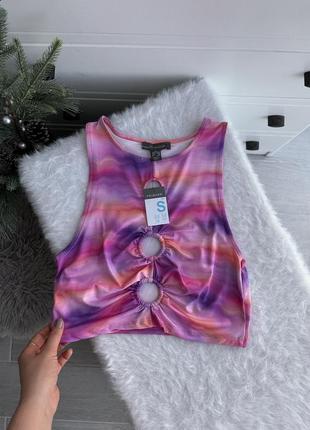 Яскравий топ майка