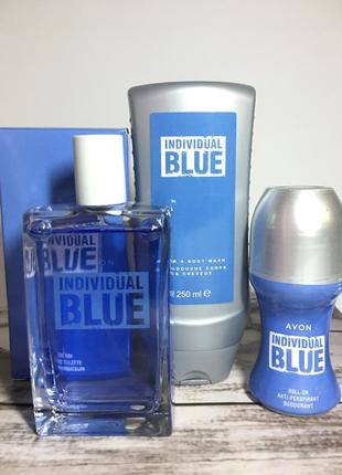 Набір individual blue avon, індівідуал блу ейвон