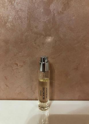 Парфюмированная вода byredo blanche edp 12ml travel spray🇸🇪🇫🇷