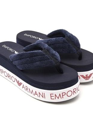 Emporio armani вьетнамки женские размер 37 (23,5)