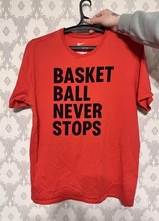 Футболка nike баскетбольная тематика