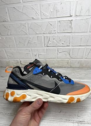 Крутые беговые кроссовки STUSSY × nike Dark AIR ZOOM SPIRIDON CAGED PURE PLATINUM BLACK-WHITE 28cm