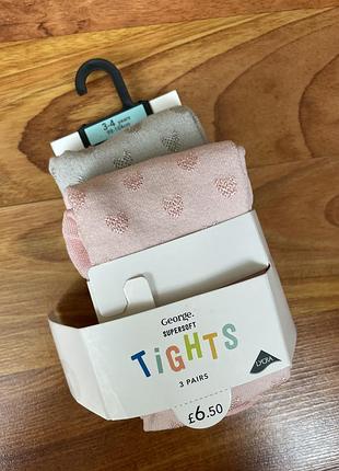 Колготки, колготы в сердечка