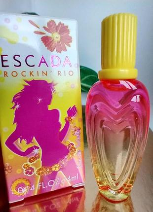 Escada rockin' rio 2011 escada миниатюра 4мл