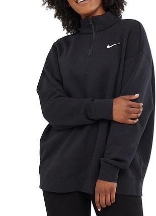 Кофта nike womens quarter zip fleece trend half zip