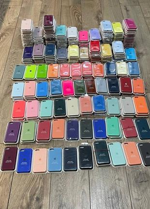 Чехол на iphone se silicone case или чехлы на айфон 8