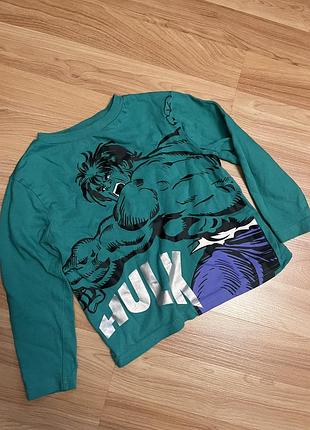 Реглан белая динозавр hulk marvel zara