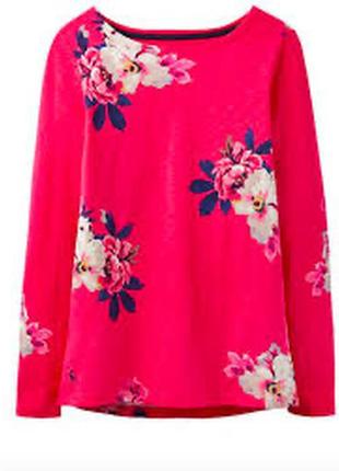 Коттоновая блуза лонгслив joules, s