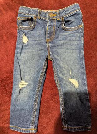 Джинсы 12-18 мес