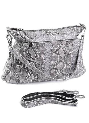 Цікаві шкіряні сумки, два варіанти кольору