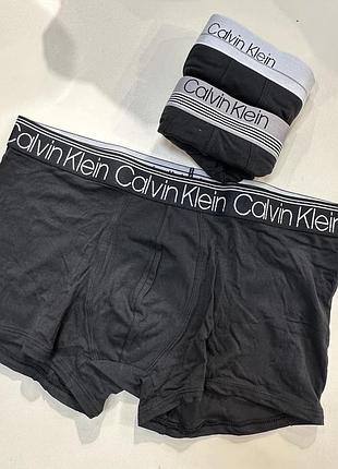 Боксеры calvin klein 3шт черные оригинал размер l