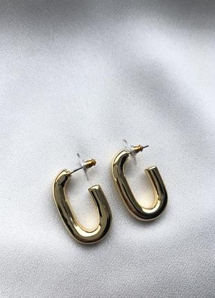 Массивные серьги