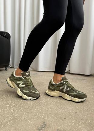 Кросівки new balance 9060 dark army